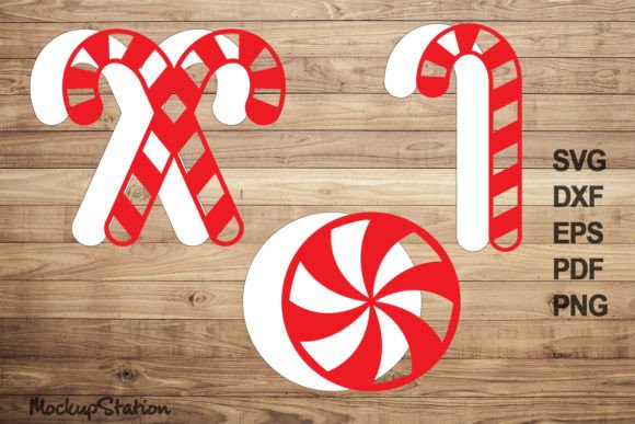 Candy Cane SVG Lollipop SVG for Cricut - A Crafty Graphic Design Asset