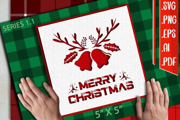 Christmas Card 1.1 - SVG Graphics for Crafts