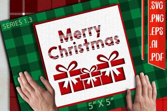 Christmas Card 1.3 - Graphics for Crafts and Digital Selling