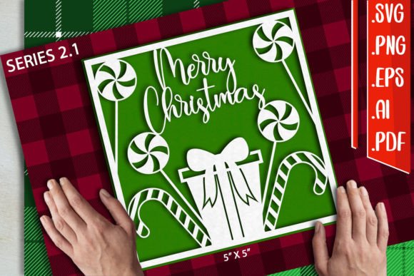 Christmas Card 2.1 - A Versatile Graphics Asset for Crafts