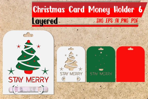 Christmas Card Money Holder Layered 6 Review