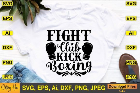 Fight Club Kickboxing SVG Design Review