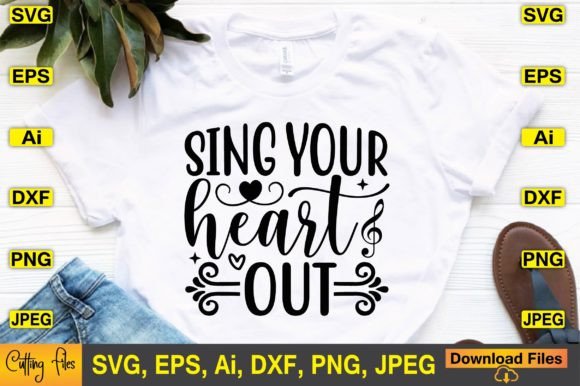 Sing Your Heart Out SVG Design Review